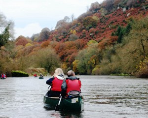 Canoeing the Wye River
